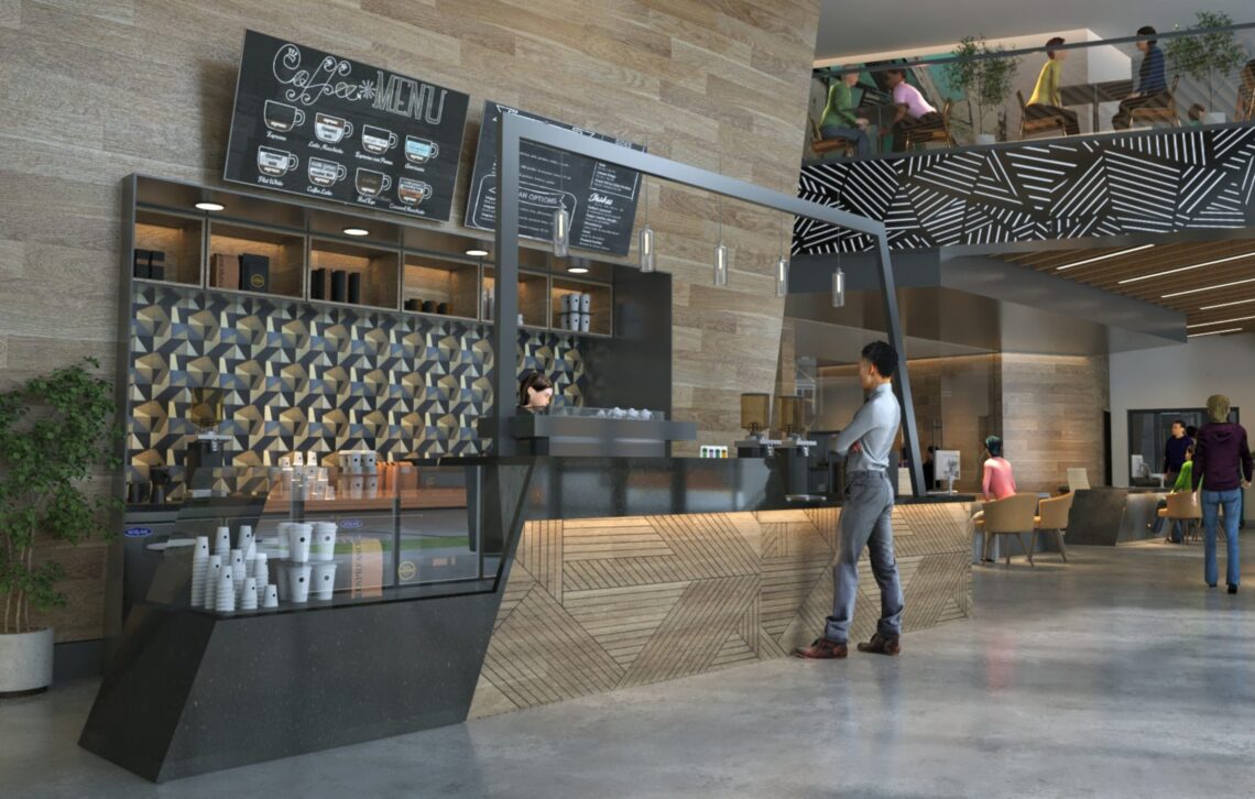 Leasing Coffee Bar - Post House South - January 2023