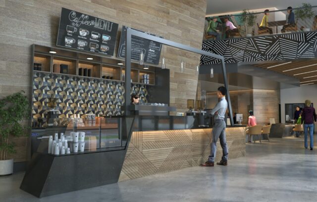 Leasing Coffee Bar - Post House South - January 2023