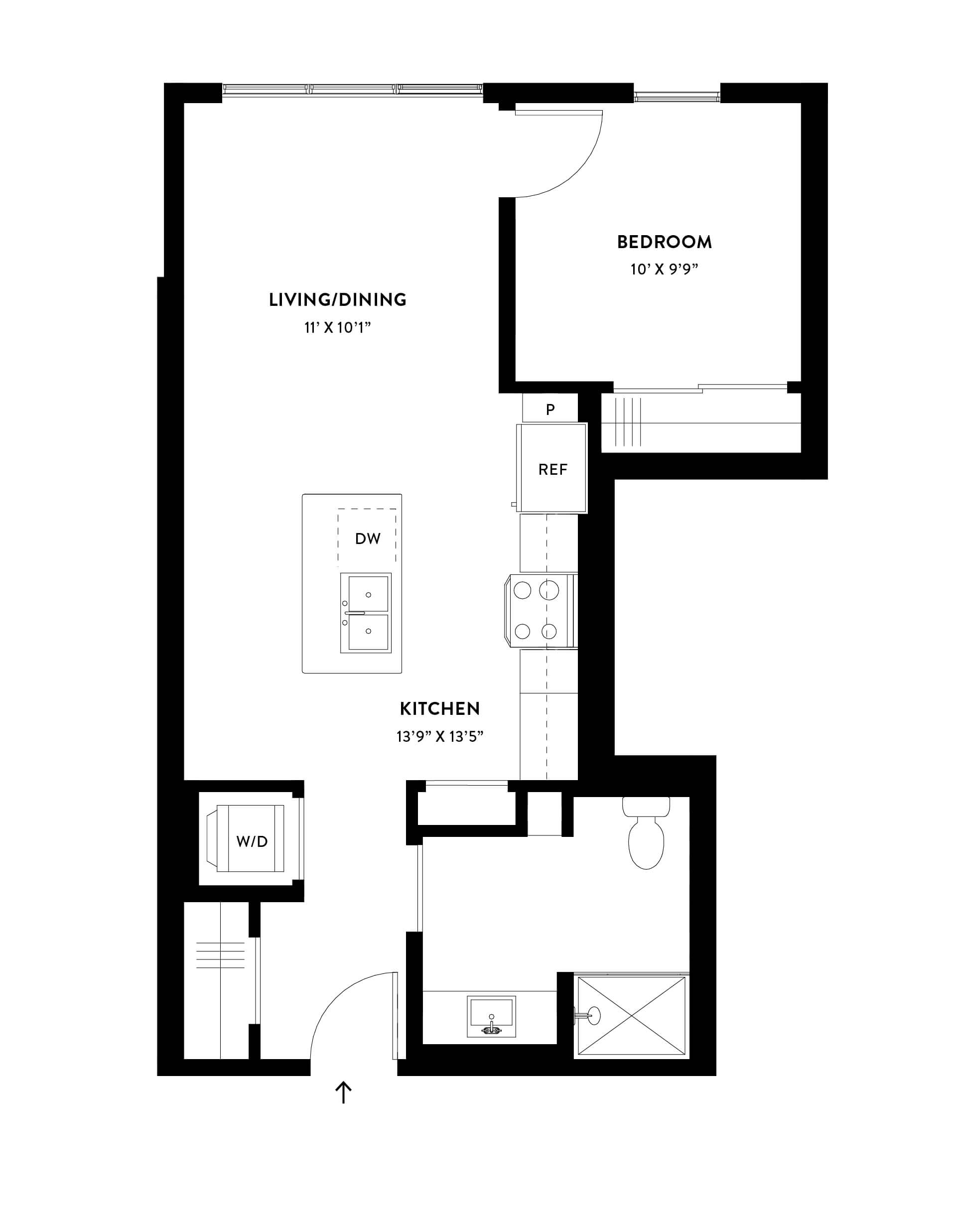 A1 floor plan