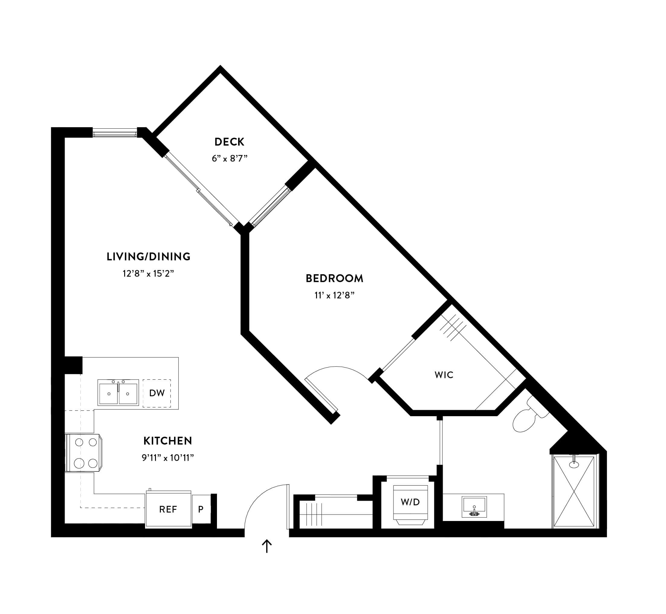 A6 floor plan