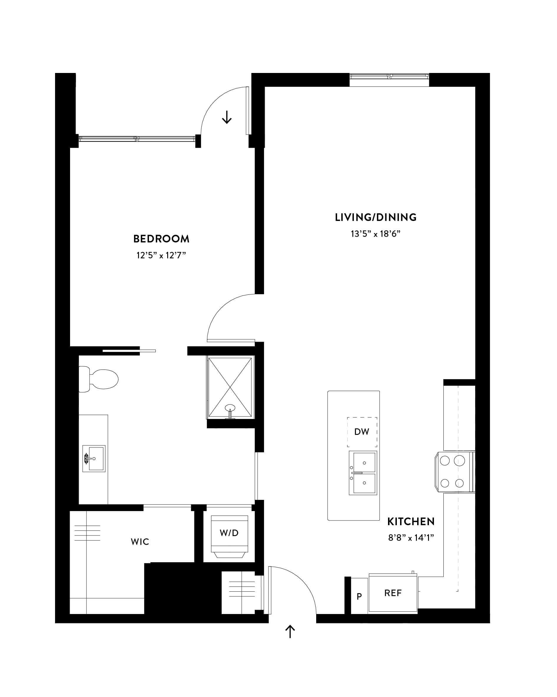 A4 floor plan